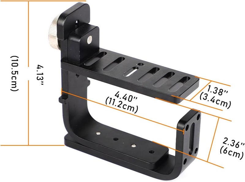 ORCATORCH OcraTorch H620 Adjustable Rotary Goodman Handle Adapter Technical Dive Light Accessory Universal Diving Tool for OcraTorch D630, D620, D850, D511, ZD710 Underwater Lights - Image 3